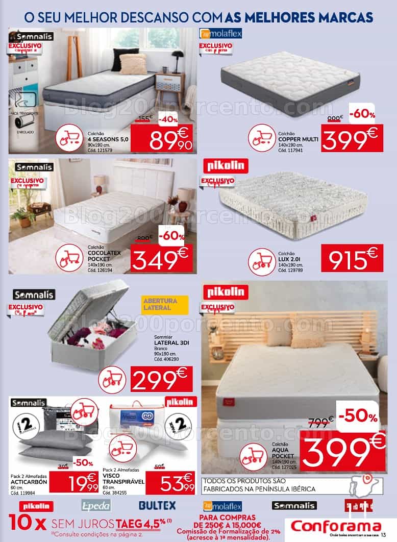 Antevisão Folheto CONFORAMA Promoções de 26 fevereiro a 25 março